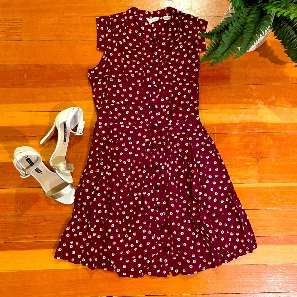 Anthropologie 11•1•TYHLO West Street Shirt Dress